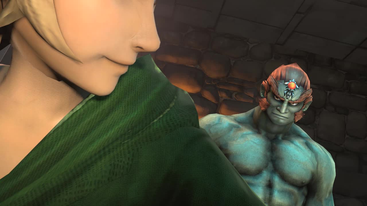 3D Animated GalianbeastSFM Ganondorf Ilia Source_Filmmaker The_Legend_of_Zelda // 1280x720 // 3.9MB // webm