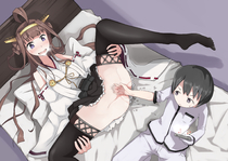 Kantai_Collection Kongou // 2000x1416 // 1.9MB // png