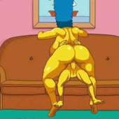Animated Bart_Simpson Marge_Simpson Sound The_Simpsons // 1080x1080 // 16.8MB // mp4