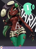 Octoling Splatoon marina_ida mimicp // 893x1200 // 130.8KB // jpg