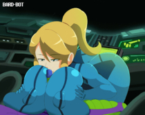 Animated Metroid Samus_Aran bard-bot // 720x571 // 1.2MB // gif