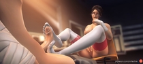 3D MrFestive Team_Fortress_2 femscout // 3840x1725 // 329.3KB // jpg