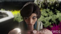 3D Animated Bioshock Bioshock_Infinite Blender Elizabeth ShadyLewds // 1280x720 // 1.3MB // webm