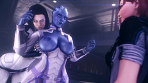 Asari Commander_Shepard Femshep Liara_T'Soni Mass_Effect Miranda_Lawson noname55 // 1920x1080 // 1.9MB // png