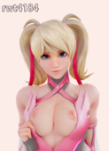 3D Mercy Overwatch rwt4184 // 1396x1932 // 2.6MB // png