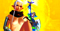 Impa Skyward_Sword The_Legend_of_Zelda XNALara // 1366x706 // 1.4MB // png