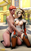 Mercy Moira_(Overwatch) Overwatch fjvnb // 1975x3273 // 2.6MB // jpg