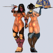 3D Katana Mileena Mortal_Kombat a_reyko // 2500x2500 // 2.1MB // jpg