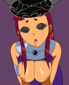 Animated Starfire Teen_Titans ZeBirdBath // 616x758 // 201.2KB // gif