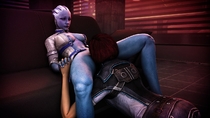 3D Asari Asarimaniac Commander_Shepard Femshep Liara_T'Soni Mass_Effect // 1280x720 // 215.2KB // jpg