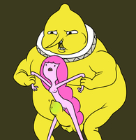 Adventure_Time Earl_of_Lemongrab Princess_Bubblegum // 737x756 // 130.6KB // png