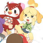 Animal_Crossing Celeste Isabelle // 1200x1200 // 571.0KB // jpg