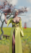 Blender Ciri Fill_in The_Witcher The_Witcher_3:_Wild_Hunt // 1148x1947 // 2.7MB // png