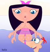 Isabella_Garcia-Shapiro Phineas_Flynn Phineas_and_Ferb helix // 1443x1500 // 1.2MB // png