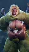 3D Animated Blender DC_Comics Dom3D Hulk Marvel_Comics Power_Girl Sound vixxenva // 1080x1920, 16s // 32.0MB // mp4