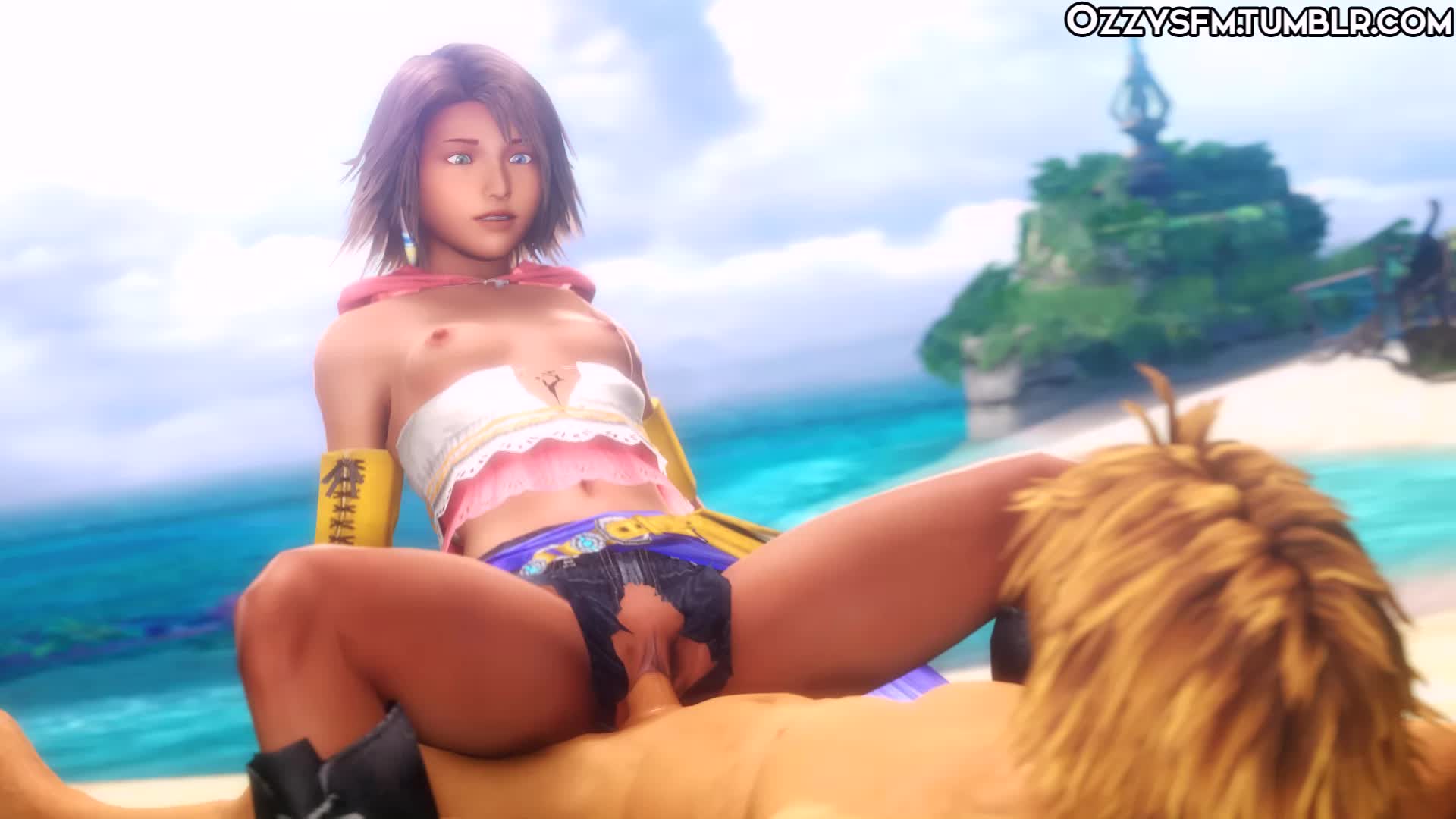 3D Animated Final_Fantasy Final_Fantasy_X Source_Filmmaker Tidus Yuna ozzysfm // 1920x1080 // 1.4MB // webm