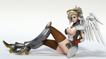 3D Blender Mercy Overwatch // 1920x1080 // 221.8KB // jpg