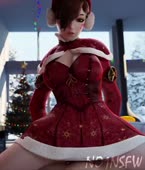 3D Animated Blender D.Va No1nsfw Overwatch Sound // 718x838 // 1.2MB // mp4