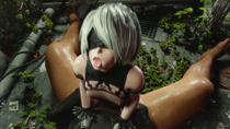 3D Android_2B Animated Blender Nier Nier_Automata Sound Young_Android_2B kaogum // 1920x1080, 7.6s // 5.3MB // mp4