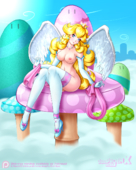 Princess_Peach Super_Mario_Bros // 1000x1250 // 1.3MB // png