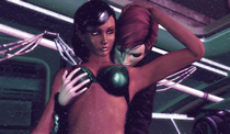 3D Commander_Shepard Femshep Mass_Effect Samantha_Traynor fishbone76 // 4348x2520 // 13.4MB // png