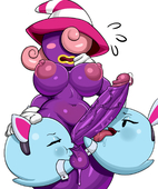 Greyimpaction Lahla Paper_Mario Peeka Vivian // 1280x1532 // 739.8KB // png