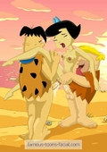 Barney_Rubble Betty_Rubble Fred_Flintstone The_Flintstones famous-toons-facial // 495x700 // 52.5KB // jpg