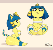 Animal_Crossing Ankha Somescrub // 1280x1216 // 333.7KB // png