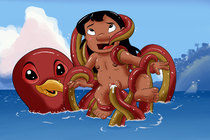 Disney_(series) Hypnofire86_(artist) Lilo_Pelekai Lilo_and_Stitch // 1500x1000 // 650.9KB // jpg