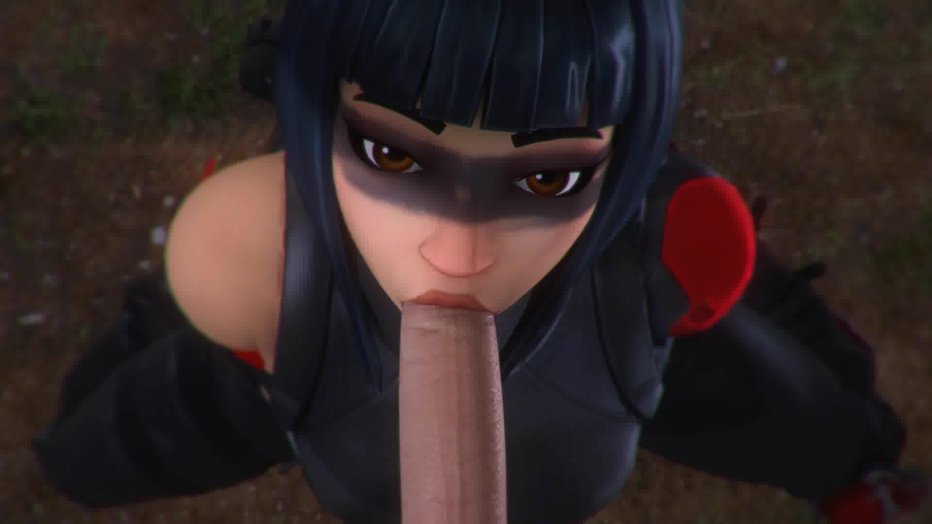 3D Animated Female_Ninja Source_Filmmaker fortnite kallenz // 1920x1080 // 1.3MB // webm