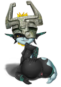 Greyimpaction Midna The_Legend_of_Zelda // 2480x3507 // 2.3MB // png