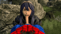 3D Animated Crossover Fire_Emblem Lucina Marvel_Comics Spider-Man Spider-Man_(Series) // 500x281 // 3.2MB // gif