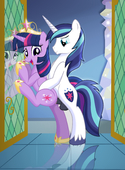 My_Little_Pony_Friendship_Is_Magic Shining_Armor Twilight_Sparkle // 1280x1736 // 423.3KB // png