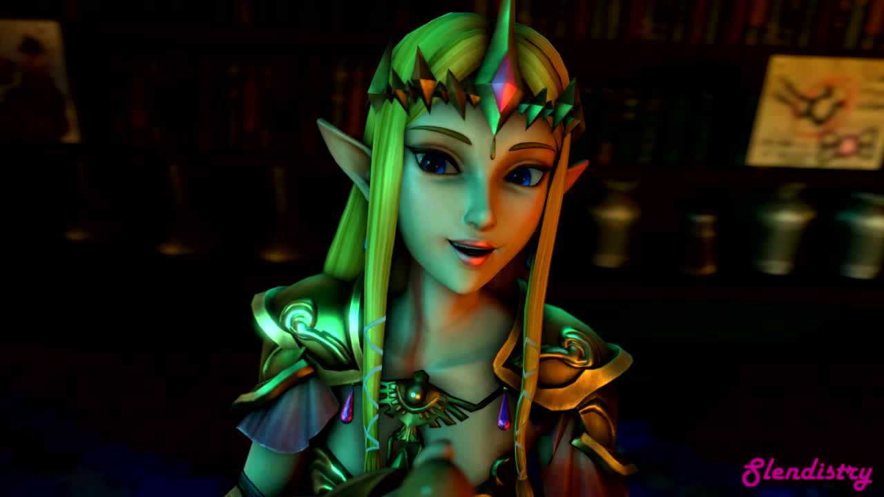 3D Animated Princess_Zelda Slendistry Source_Filmmaker The_Legend_of_Zelda // 1280x720 // 2.3MB // webm