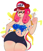 Inkling Splatoon Star_Wolf // 875x1035 // 416.4KB // jpg