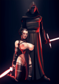 John_Doe_(artist) Kylo_Ren Rey Star_Wars:_The_Force_Awakens // 1984x2806 // 5.5MB // png