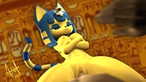 3D Animal_Crossing Ankha afelwtf // 1920x1080 // 176.5KB // jpg