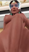 3D Animated Blender D.Va Overwatch Sound Symmetra justausernamesfm webm // 720x1280 // 9.1MB // webm