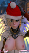 3D Blender Mercy Overwatch strapy // 720x1280 // 133.8KB // jpg