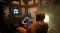 3D Animated Draenei World_of_Warcraft // 854x480 // 10.0MB // gif