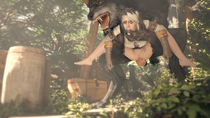 3D Animated Blender Ciri Sound The_Witcher_3:_Wild_Hunt fatcat17 // 2560x1440, 23.3s // 29.1MB // mp4