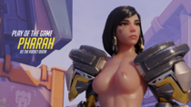 3D Blender Overwatch Pharah mrbonessfm // 1920x1080 // 1.6MB // png