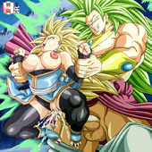 Broly Dragon_Ball_Z RankerHen Saiyan // 900x900 // 995.7KB // png