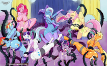 Applejack Creamy_Gravy Fluttershy My_Little_Pony_Friendship_Is_Magic Pinkie_Pie Rainbow_Dash Rarity Trixie_Lulamoon Twilight_Sparkle // 1280x792 // 466.5KB // jpg