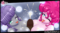 Equestria_Girls Friendship_is_Magic Maud_Pie Pinkie_Pie edit // 1280x708 // 925.4KB // png
