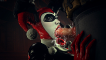 Batman Batman_Arkham_Knight DC_Comics Harley_Quinn Source_Filmmaker edit myztsfm // 3840x2160 // 10.0MB // png