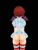 3D Animated Wendy's Wendy_Thomas bard-bot // 599x787 // 2.4MB // gif