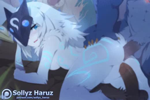 Animated Kindred League_of_Legends Sollyz_Haruz // 520x346 // 1.5MB // webm