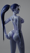 3D Blender Overwatch Widowmaker casualmuffin // 810x1440 // 54.0KB // jpg