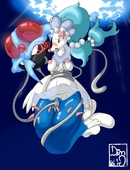 Pokemon Pokemon_Sun_and_Moon Primarina_(Pokemon) Tentacruel_(Pokémon) // 2805x3660 // 527.5KB // jpg